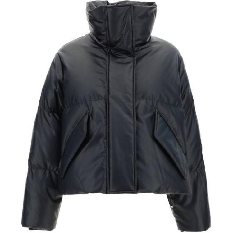 (Women) MM6 Maison Margiela  Black Solid Zip-Up Hoodie Jacket. S52AM0304S53057900