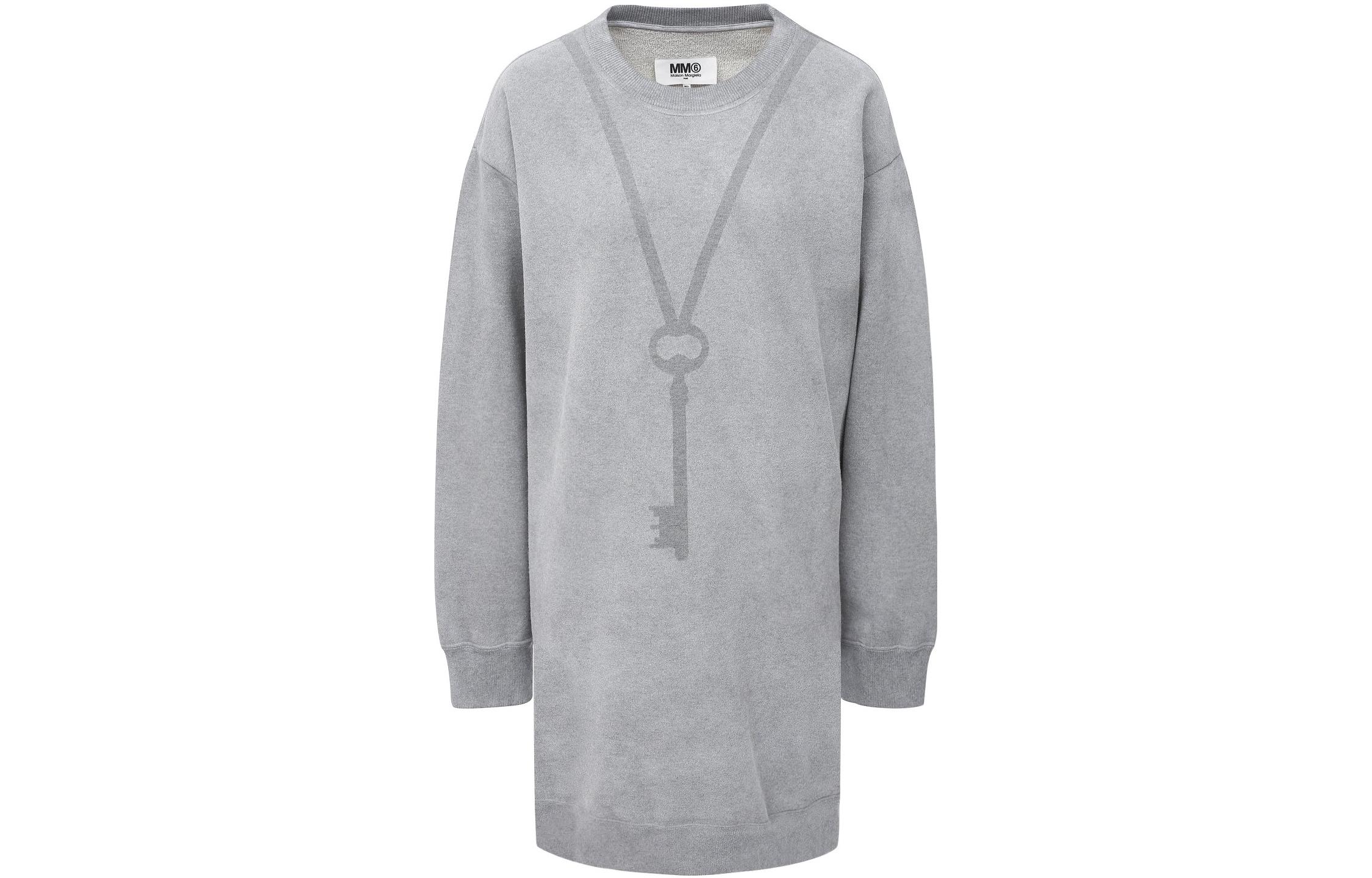 (Women) MM6 Maison Margiela  Colorblock Long Sleeve Crewneck Sweatshirt S52GU0118-S25337-851M