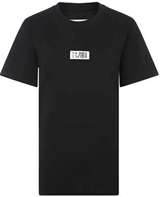 (Women) MM6 Maison Margiela Cotton Small Logo Print Short Sleeve T-Shirt. S62GD0083S23588900 Buy (Women) MM6 Maison Margiela Cotton Small Logo Print Short Sleeve T-Shirt. S62GD0083S23588900
