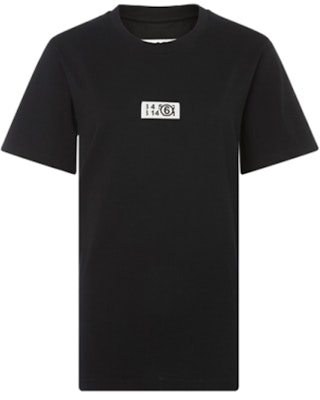 (Women) MM6 Maison Margiela Cotton Small Logo Print Short Sleeve T-Shirt. S62GD0083S23588900 Order (Women) MM6 Maison Margiela Cotton Small Logo Print Short Sleeve T-Shirt. S62GD0083S23588900