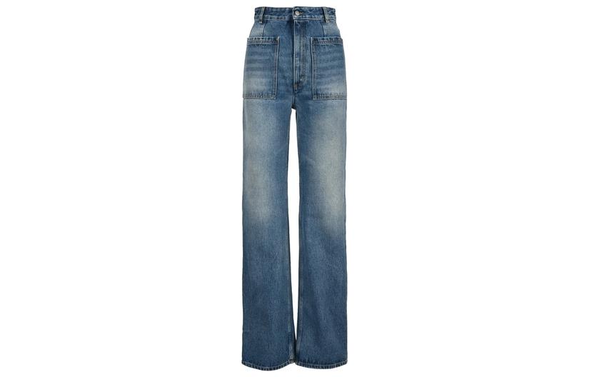 (Women) MM6 Maison Margiela  Faded Loose Fit Long Blue Jeans S62LB0056S30589965 圖 2