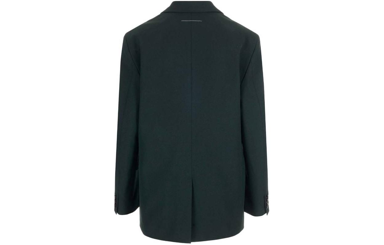 (Women) MM6 Maison Margiela  Forest Green Single-Breasted Blazer. S52BN0112S76435-650 圖 3