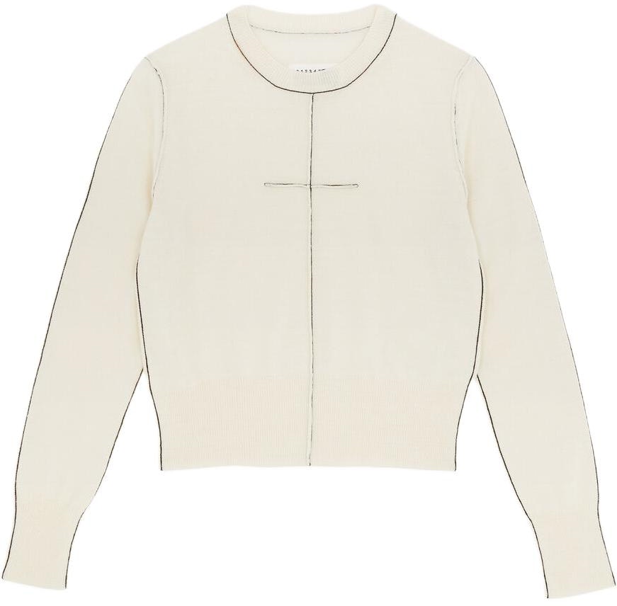 women-mm-6-maison-margiela-ivory-slim-fit-crewneck-crop-sweater-fw-24-s52-hl-0022-m13037102
