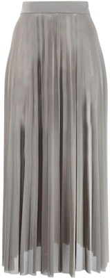 (Women) MM6 Maison Margiela Minimalist Solid Translucent Pleated Maxi Skirt S52MA0150S24284-809 Buy (Women) MM6 Maison Margiela Minimalist Solid Translucent Pleated Maxi Skirt S52MA0150S24284-809