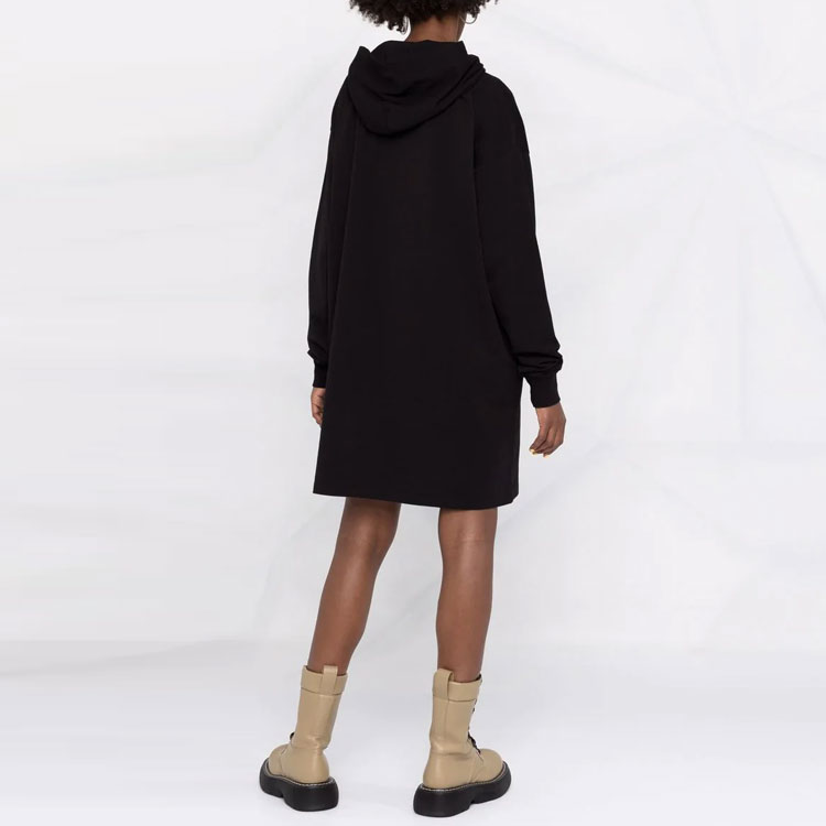 Shop (Women) MM6 Maison Margiela  Oversized Casual Solid Print Sweatshirt Dress S52CT0651S23962-900