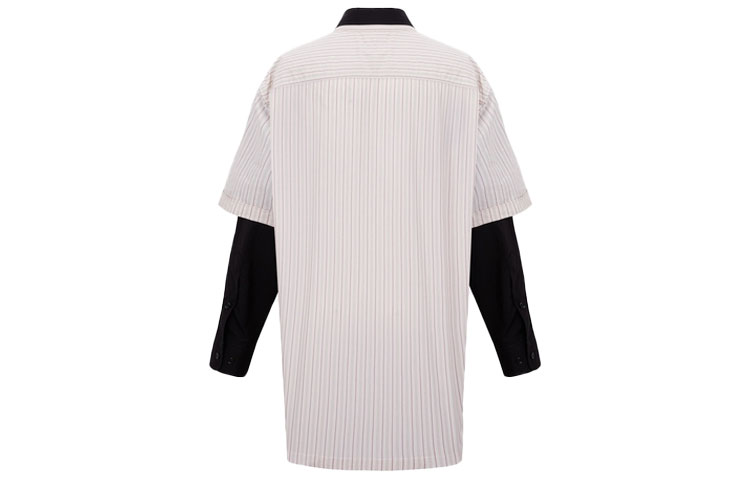 Lookbook (W) MM6 Maison Margiela Baju Lengan Panjang Berlapis Oversized Ungu Muda S52DL0180STZ040962