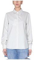 (Women) MM6 Maison Margiela Striped Long Sleeve Shirt Beige. S52DL0175S54453002F (Women) MM6 Maison Margiela Striped Long Sleeve Shirt Beige. S52DL0175S54453002F