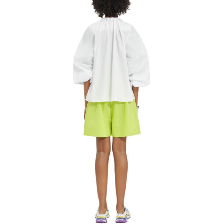 Shop (W) MM6 Maison Margiela 白色束領長袖襯衫 S52DT0026S78549