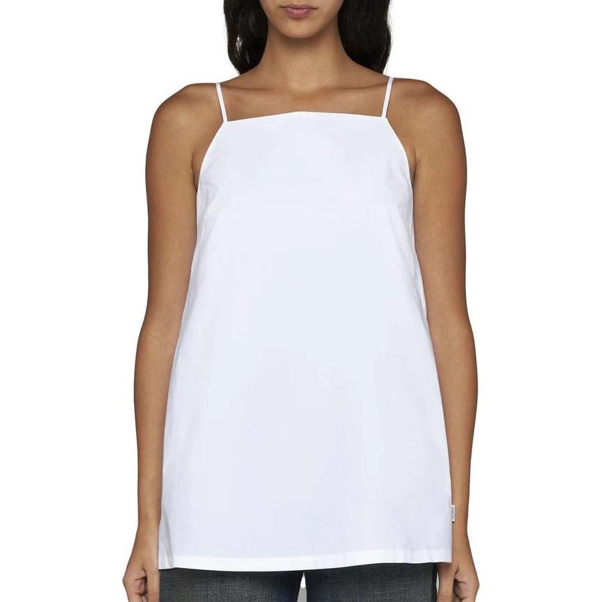 Shop (W) MM6 Maison Margiela 白色無袖方領背心連衣裙 S52NC0331S47294100