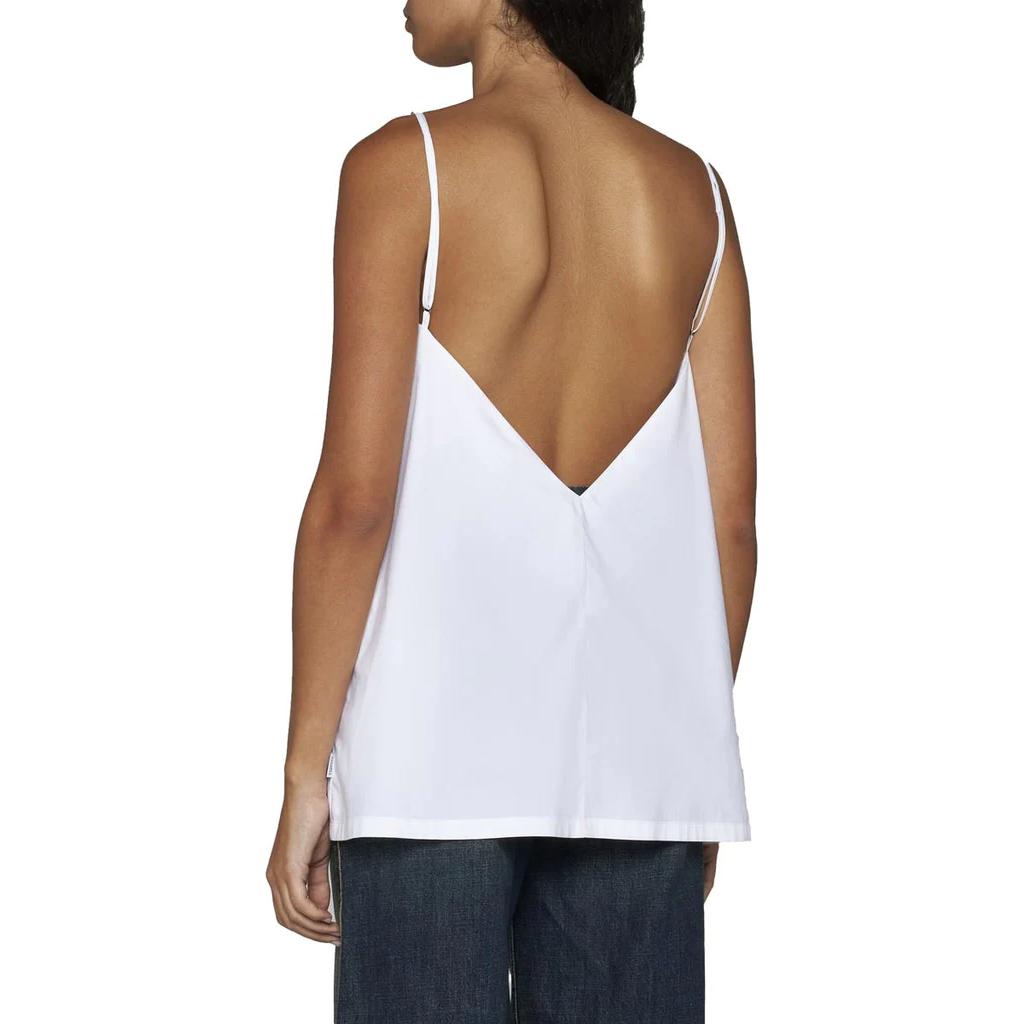 Purchase (W) MM6 Maison Margiela 白色無袖方領背心連衣裙 S52NC0331S47294100