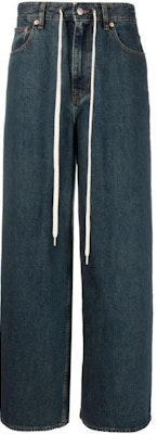 (W) MM6 Maison Margiela 寬版抽繩牛仔褲 靛藍蓝。 S62LB0143S30844-961 Buy (W) MM6 Maison Margiela 寬版抽繩牛仔褲 靛藍蓝。 S62LB0143S30844-961