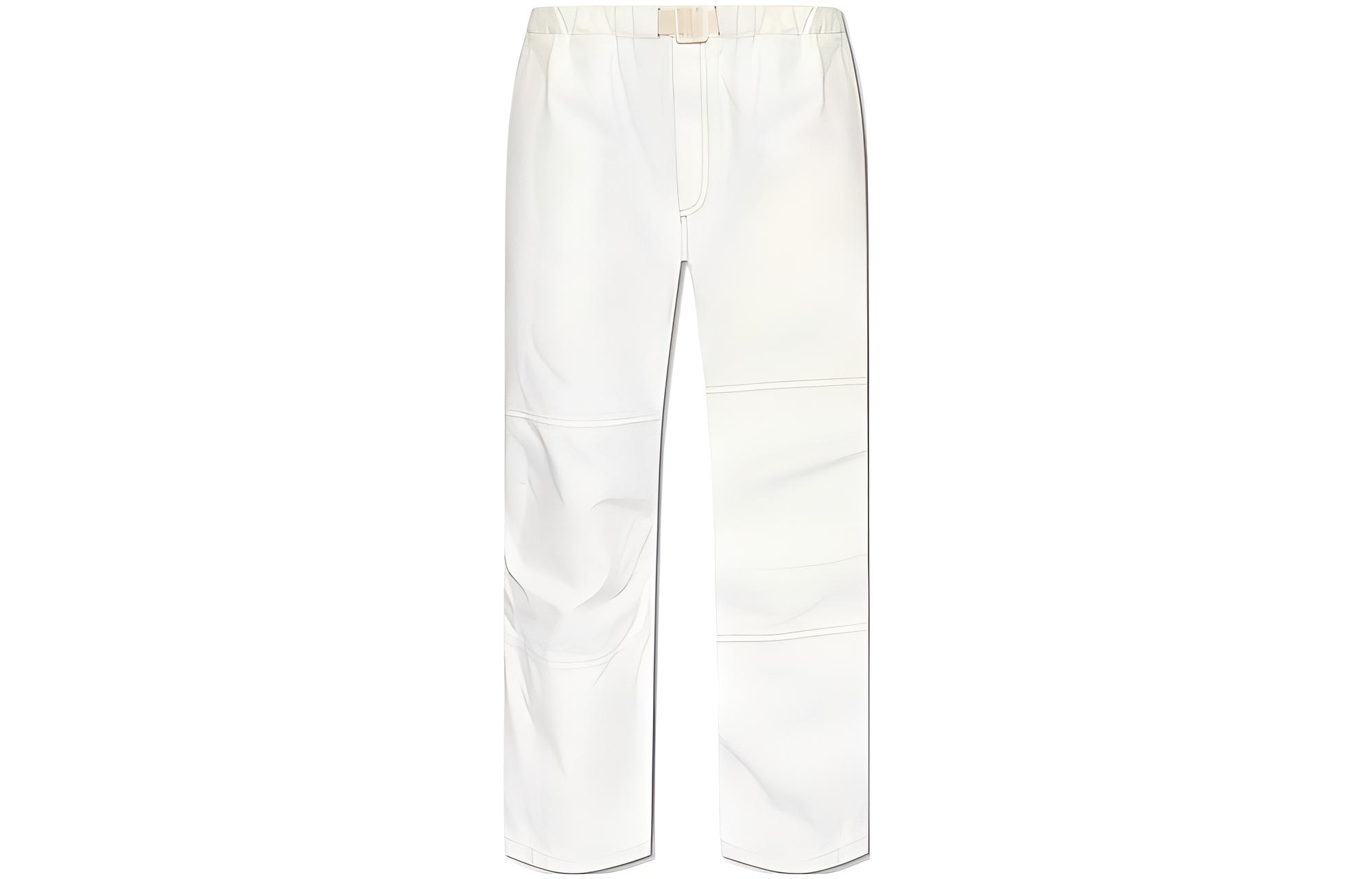 (Women) MM6 Maison Margiela  Wide-Leg Embroidered Pants White Casual Style S52KA0483S78548102