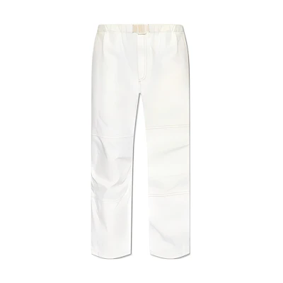 (Women) MM6 Maison Margiela Wide-Leg Embroidered Pants White Casual Style S52KA0483S78548102