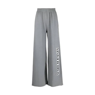 (Women) MM6 Maison Margiela Wide-Leg Logo Print Casual Pants S52KA0396S25575853M