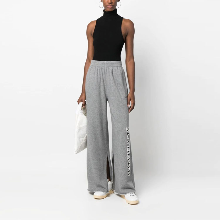 Lookbook (Women) MM6 Maison Margiela  Wide-Leg Logo Print Casual Pants S52KA0396S25575853M