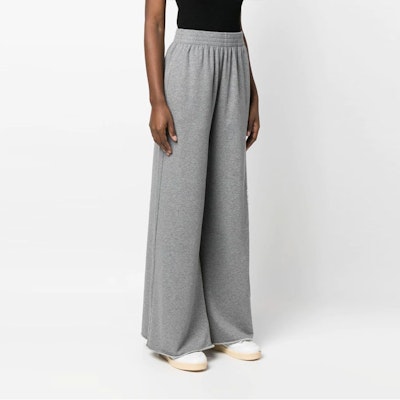 (Women) MM6 Maison Margiela Wide-Leg Logo Print Casual Pants S52KA0396S25575853M Purchase (Women) MM6 Maison Margiela Wide-Leg Logo Print Casual Pants S52KA0396S25575853M