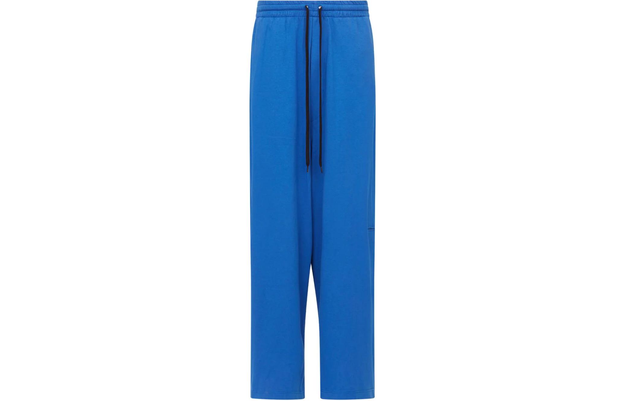 Order (W) MM6 Maison Margiela 寬鬆直筒長褲 深藍色 SS24 S62KB0198S23962-Rroyal blue