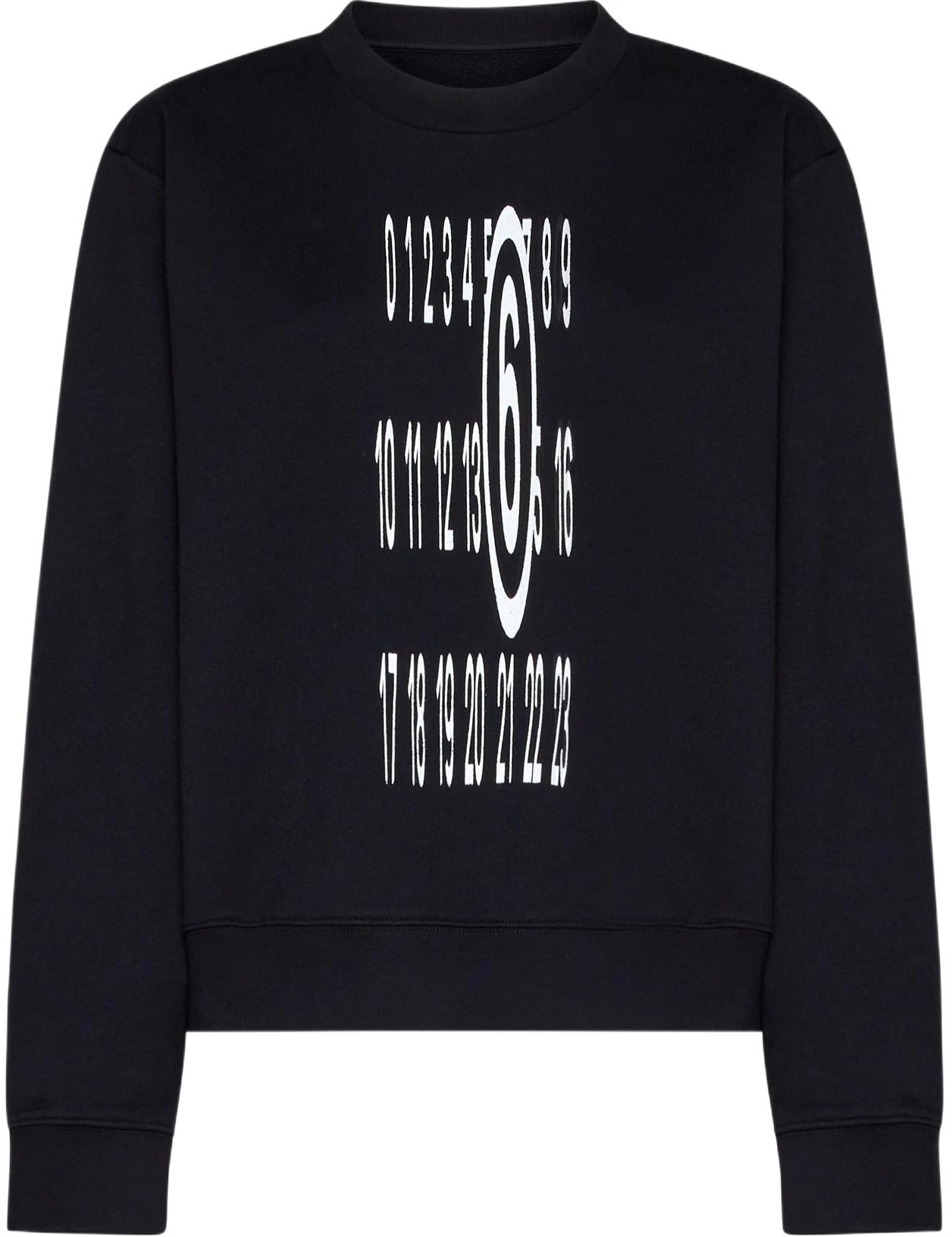 women-mm-6-maison-margiela-black-crewneck-letter-print-long-sleeve-sweatshirt-s62-gu-0129-m25003-900
