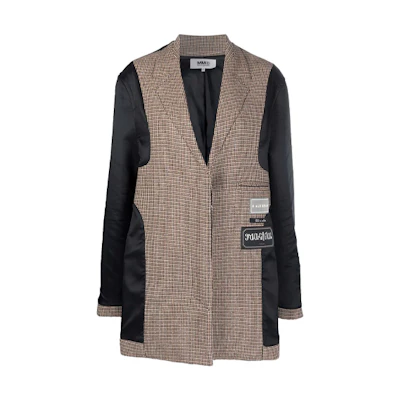 (Women) MM6 Maison Margiela Brown Jacket FW21 S62AN0059S54207001F
