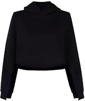 (Women) MM6 Maison Margiela Cut-Out Sleeve Hoodie Black FW21. S52GU0159S25337-900 (Women) MM6 Maison Margiela Cut-Out Sleeve Hoodie Black FW21. S52GU0159S25337-900