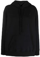 Order (W) MM6 Maison Margiela FW21 黑色LOGO抽繩針織連帽上衣. S52GU0152S25337900
