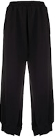 (Women) MM6 Maison Margiela FW21 Black Side-Slit Loose Fit Sweatpants S52KA0278S25337900 (Women) MM6 Maison Margiela FW21 Black Side-Slit Loose Fit Sweatpants S52KA0278S25337900
