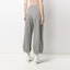 Shop (Women) MM6 Maison Margiela FW21 Grey Wide-Leg Knit Joggers with Split Detail. S52KA0249S25337851M