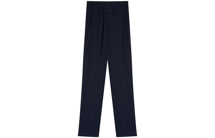 Lookbook (Women) MM6 Maison Margiela FW21  Navy Blue Casual Suit Pants. S52KA0321S43455524