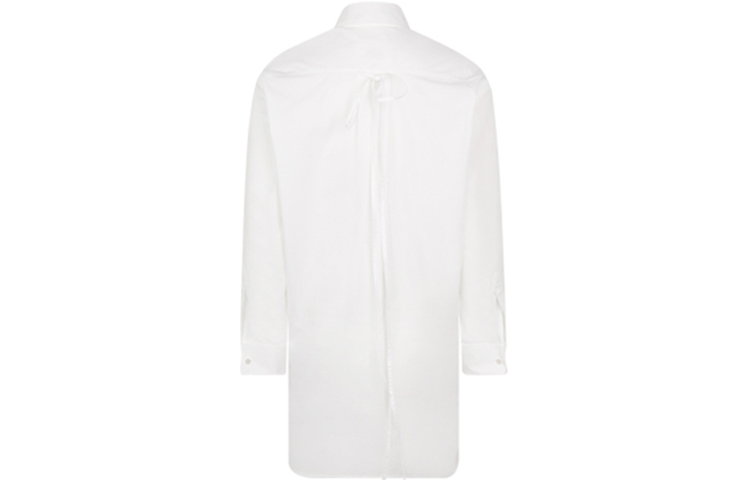 Lookbook (W) MM6 Maison Margiela FW21 白色棉質休閒長袖襯衫 S52DL0161S47294100