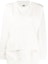 Order (Women) MM6 Maison Margiela FW21 White Two-in-One Pullover Sweatshirt. S52GU0107S25337101