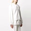 Purchase (Women) MM6 Maison Margiela FW21 White Two-in-One Pullover Sweatshirt. S52GU0107S25337101