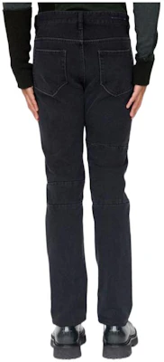 (W) MM6 Maison Margiela FW22 黑色不對稱直筒牛仔褲 S62LB0094S30743-900 Lookbook (W) MM6 Maison Margiela FW22 黑色不對稱直筒牛仔褲 S62LB0094S30743-900