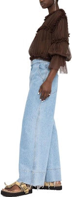 (W) MM6 Maison Margiela FW22 棕色透視長袖百褶襯衫 S52NC0295S24409143 Purchase (W) MM6 Maison Margiela FW22 棕色透視長袖百褶襯衫 S52NC0295S24409143