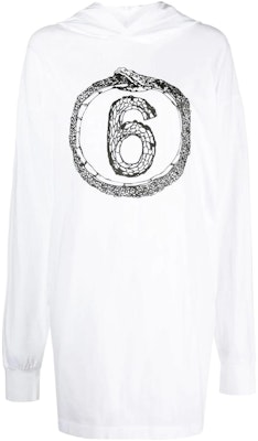 (Women) MM6 Maison Margiela FW22 Oversized Hoodie White S62CT0224S23588100 Order (Women) MM6 Maison Margiela FW22 Oversized Hoodie White S62CT0224S23588100