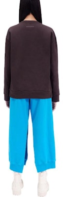 (Women) MM6 Maison Margiela FW22 Contrast Patch Brown Crewneck Pullover Sweatshirt Women S52GU0171S25537143 Shop (Women) MM6 Maison Margiela FW22 Contrast Patch Brown Crewneck Pullover Sweatshirt Women S52GU0171S25537143