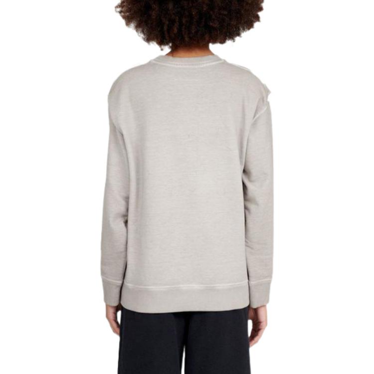 Shop (W) MM6 메종 마르지엘라 FW22 그레이 패치워크 레터 프린트 여성 스웨트셔츠 S62GU0078S25564803