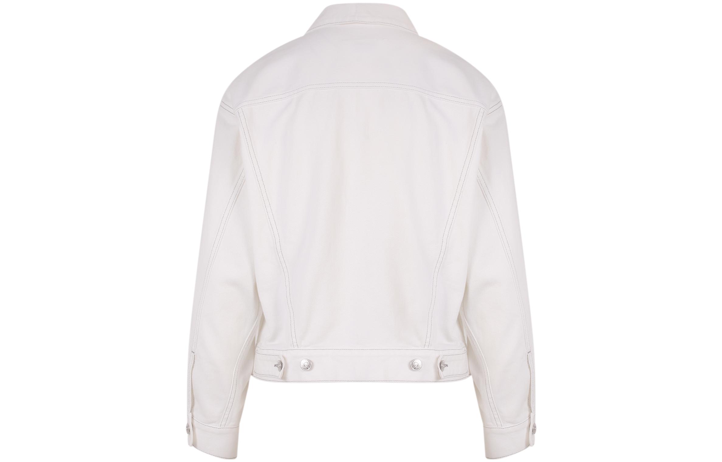 (Women) MM6 Maison Margiela FW22 White Solid Single-Breasted Jacket S52AM0213S30653101 圖 3