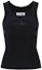 Order (Women) MM6 Maison Margiela FW23 Black Slim Fit Tank with Numeric Logo Print S52NL0067S23965900
