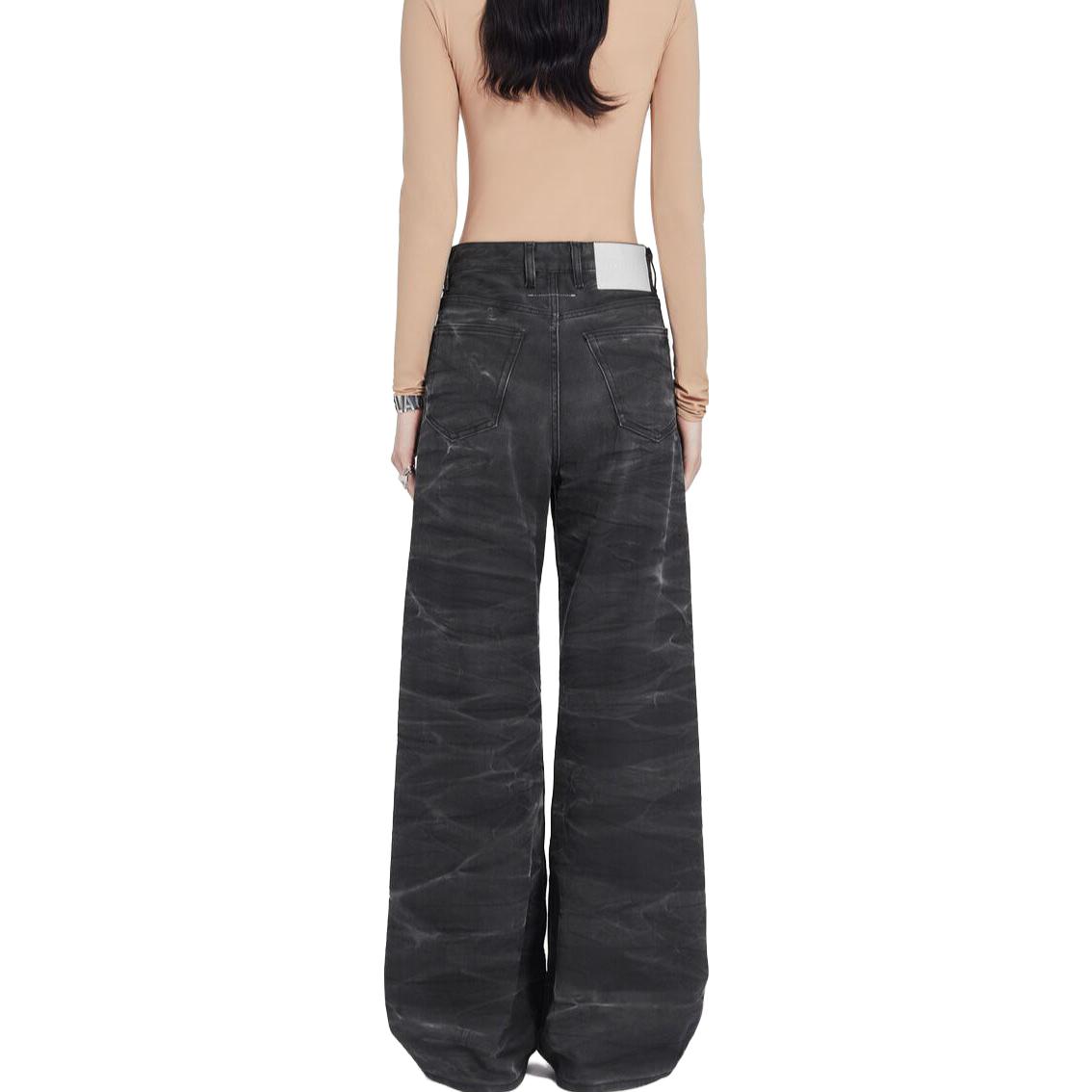 Shop (W) Jeans de Mezclilla Negros Acampanados Clásicos MM6 Maison Margiela FW23 Mujer. S52LA0201S30868961