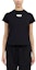 Order (Women) MM6 Maison Margiela FW24 Black Short Sleeve Tee with Numerical Logo. S52GC0327S24312-900