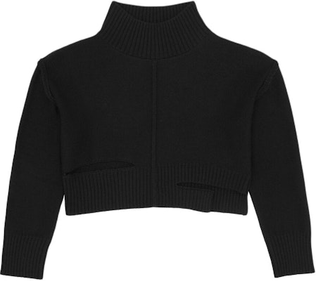 (W) MM6 Maison Margiela FW24 寬鬆款黑色高領毛衣 S52HA0285M13044-900 Order (W) MM6 Maison Margiela FW24 寬鬆款黑色高領毛衣 S52HA0285M13044-900