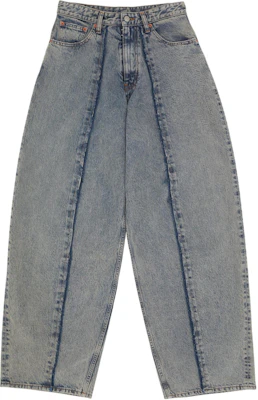 (W) MM6 Maison Margiela 宽松版浅蓝色牛仔裤 FW24. S52LA0240S30844-962 Order (W) MM6 Maison Margiela 宽松版浅蓝色牛仔裤 FW24. S52LA0240S30844-962
