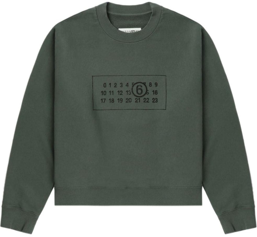 women-mm-6-maison-margiela-fw-24-green-logo-print-oversized-crewneck-sweatshirt-women-s52-gu-0232-m25004727-green