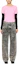 Lookbook (Women) MM6 Maison Margiela FW24 Washed Pleated Wide-Leg Jeans Women’s Black. S52LA0236M30011-860