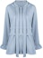 Buy (Women) MM6 Maison Margiela Layered Effect Hoodie Women’s Blue FW21 Collection. S52GU0130S25454471