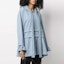 Shop (Women) MM6 Maison Margiela Layered Effect Hoodie Women’s Blue FW21 Collection. S52GU0130S25454471