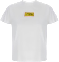 (Women) MM6 Maison Margiela Logo Crew Neck White T-Shirt Women’s Casual Tee. S62GD0189S23588-100 (Women) MM6 Maison Margiela Logo Crew Neck White T-Shirt Women’s Casual Tee. S62GD0189S23588-100