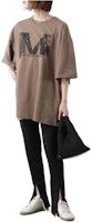 Lookbook (W) MM6 Maison Margiela 棕色印花短袖T恤 女款 SH0GC0048-S24312-134