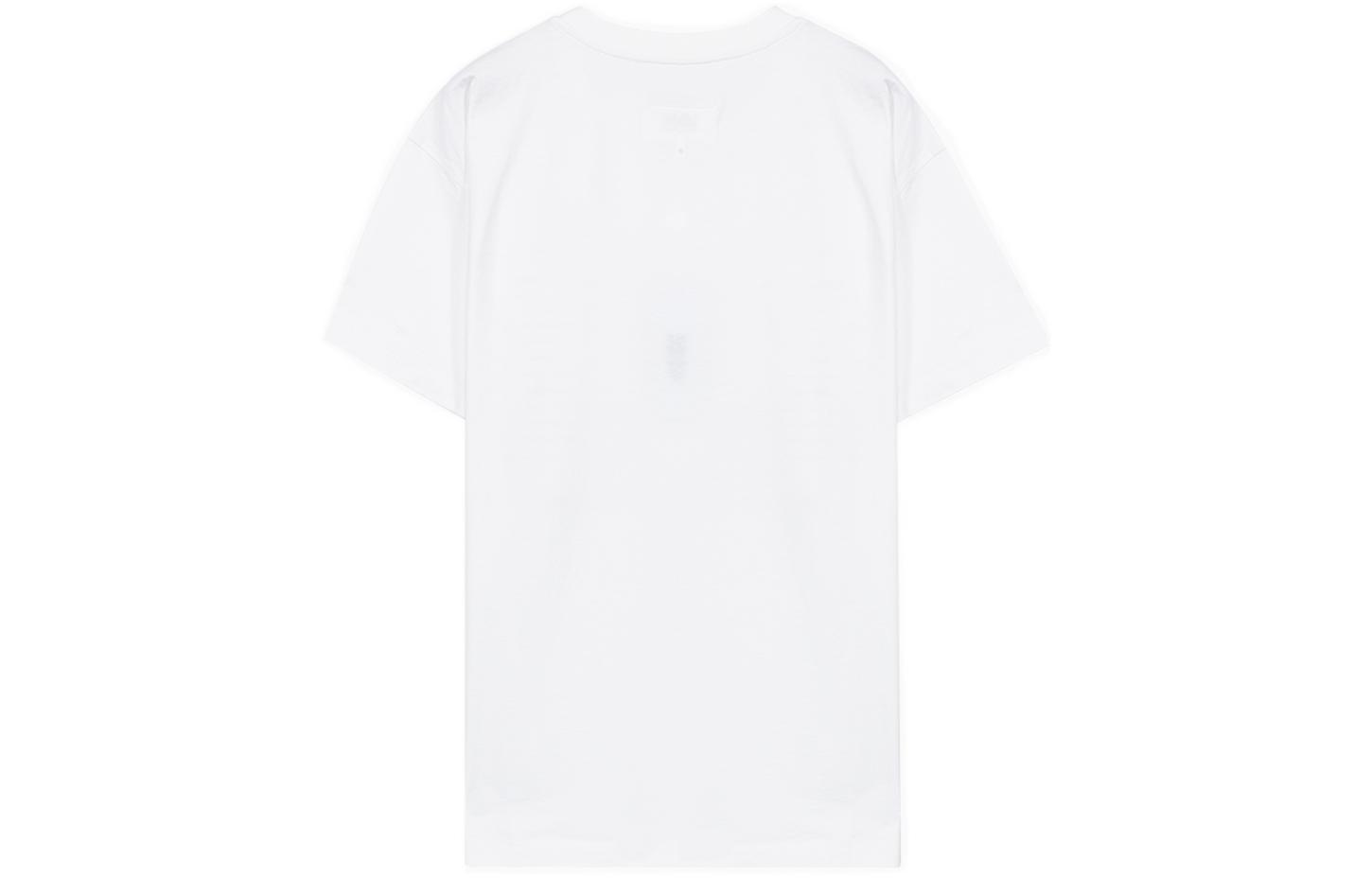 Lookbook (W) MM6 Maison Margiela 白色標誌印花短袖T恤 SS23 圓領上衣 S52GC0245S24312100