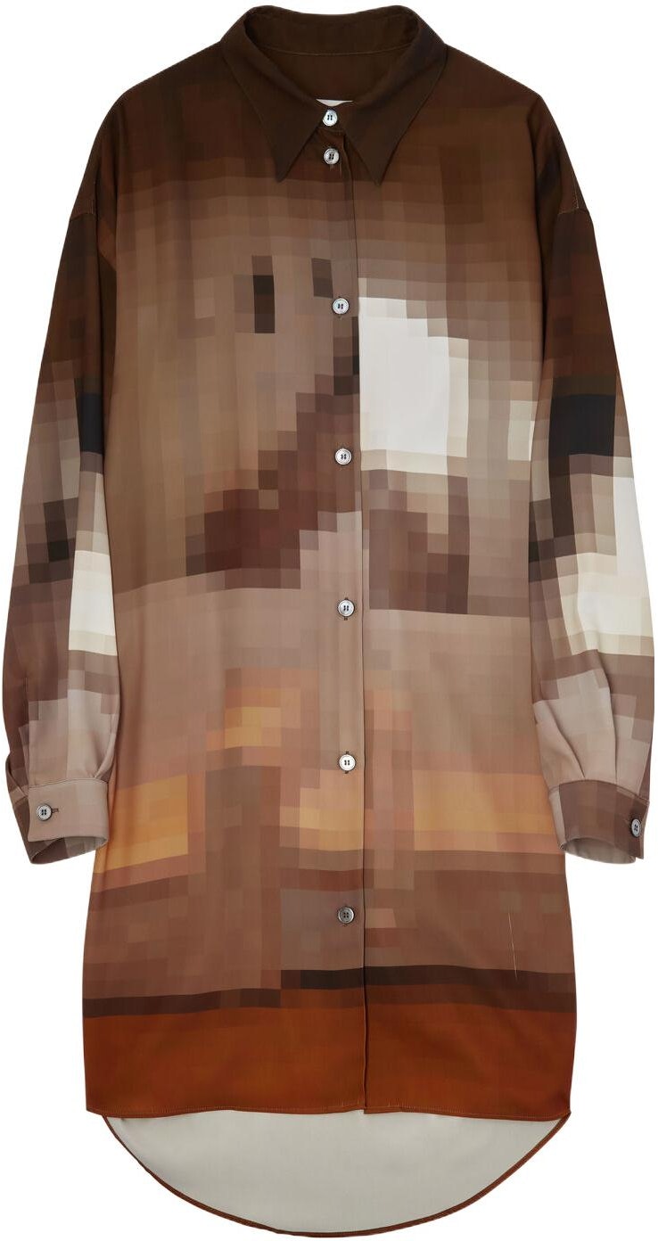 women-mm-6-maison-margiela-mosaic-mid-length-button-up-shirt-brown-fw-22-s52-ct-0742-s54937-001-s